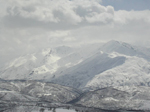 Kış mevsiminde Andok Dağı ve Reşat Bey'in 17. Piyade Alayının bulunduğu Şen yayla (Şin)